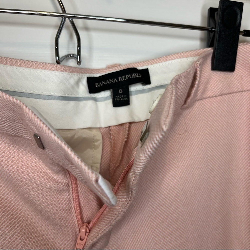 Banana Republic Light Blush Pink Tailored Trousers - Picture 2 of 6